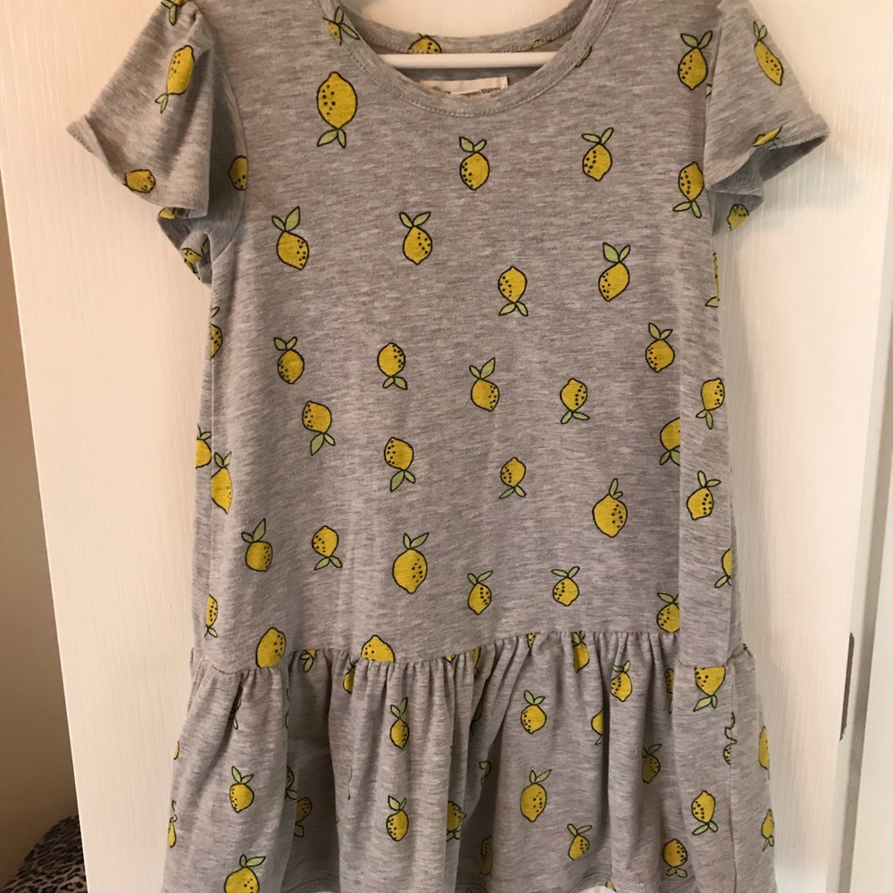 Lemon drop waist dress